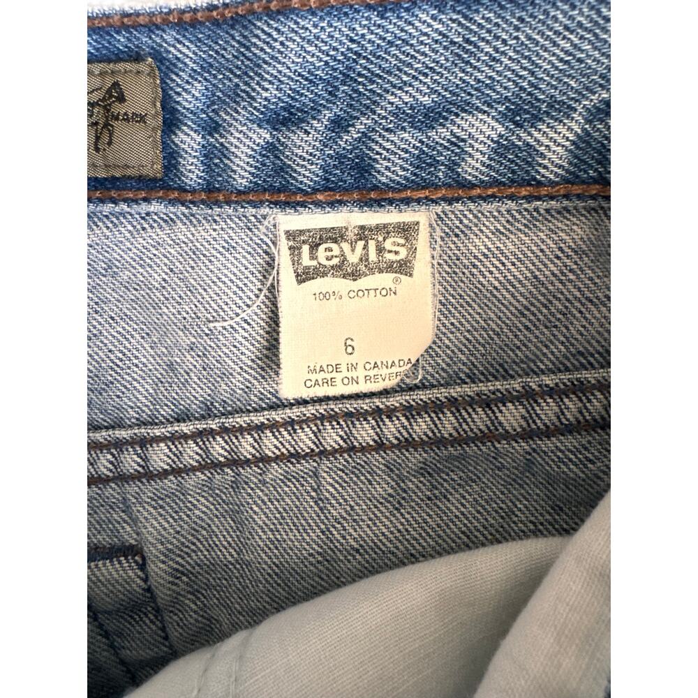 Vintage Levis 900 910 High Rise Tapered Jeans Womens 28x30 Light Wash Canada - Picture 10 of 13